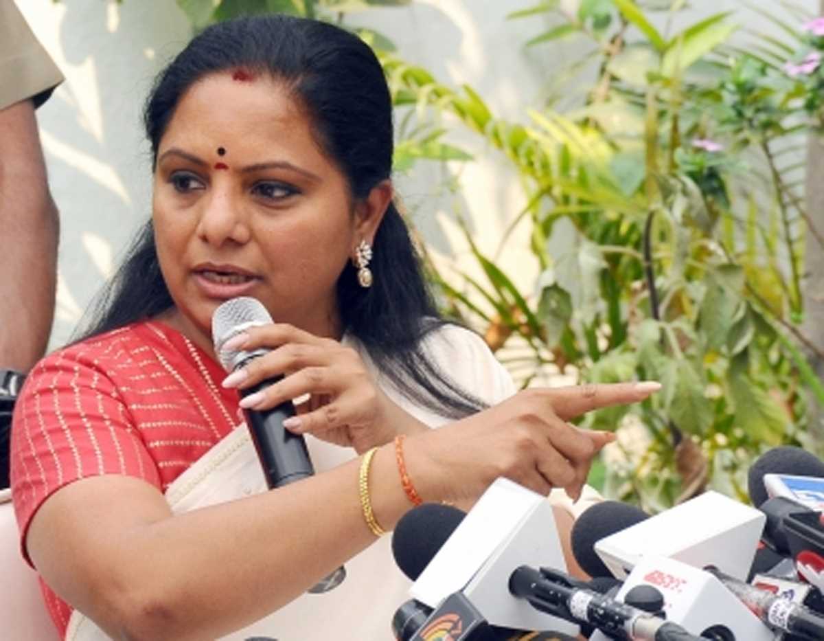 महिला आरक्षण बिल का समर्थन करने के लिए मैडम सोनिया को धन्यवाद : के कविता महिला आरक्षण बिल का समर्थन करने के लिए मैडम सोनिया को धन्यवाद : के कविता